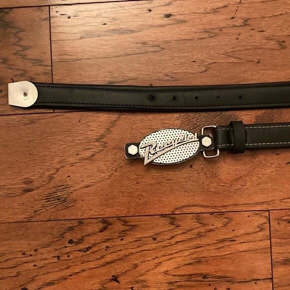 Vintage 1990s recycled belt from car materials. - Picture 2 of 7